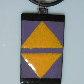 Ndebele pendant violet