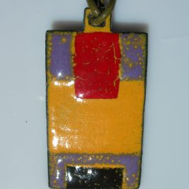 Ndebele pendant red